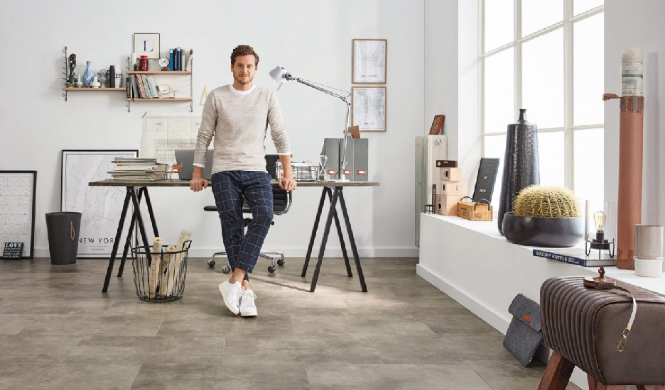 Vinylboden in Steinoptik zum Klicken