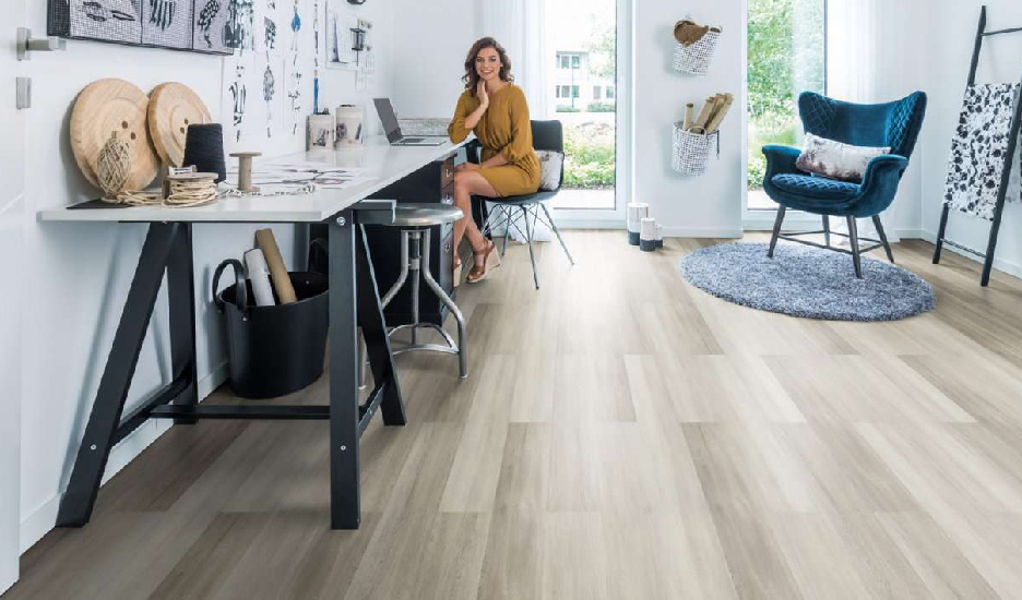 Vinylboden in Holzoptik zum Kleben