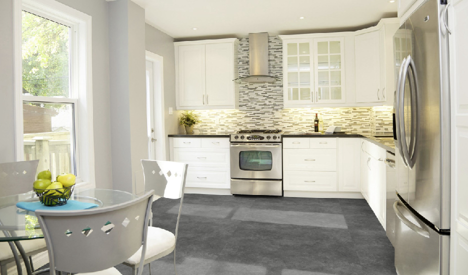 Vinylboden in Betonoptik zum Klicken