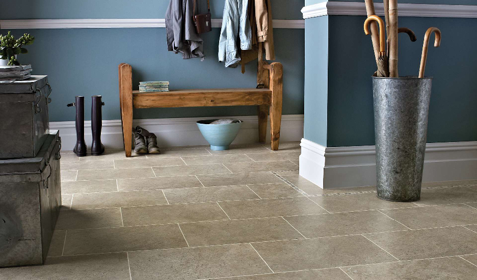 Vinylboden in Steinoptik Loose-Lay