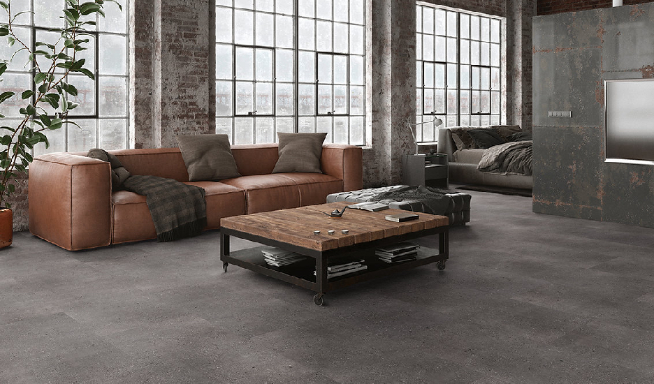 Enia Vinylboden in Betonoptik