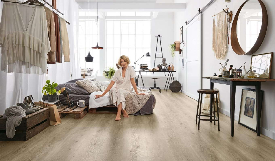 Vinylboden in Holzoptik zum Klicken